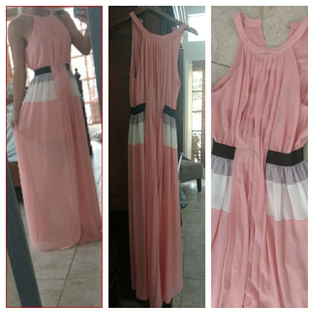 $18 lulus coral maxi dress