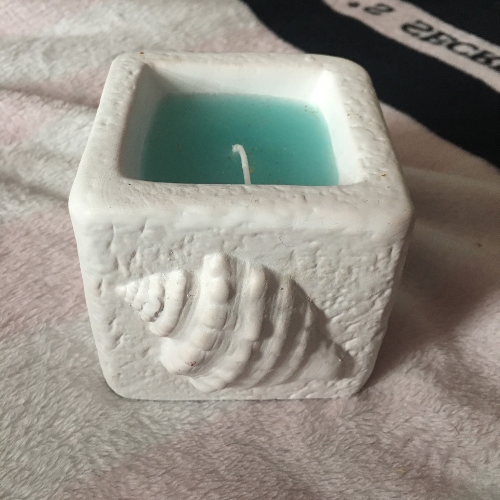 Cube Shell Candle