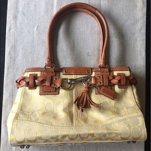 Coach Hampton Carryall Satchel Purse