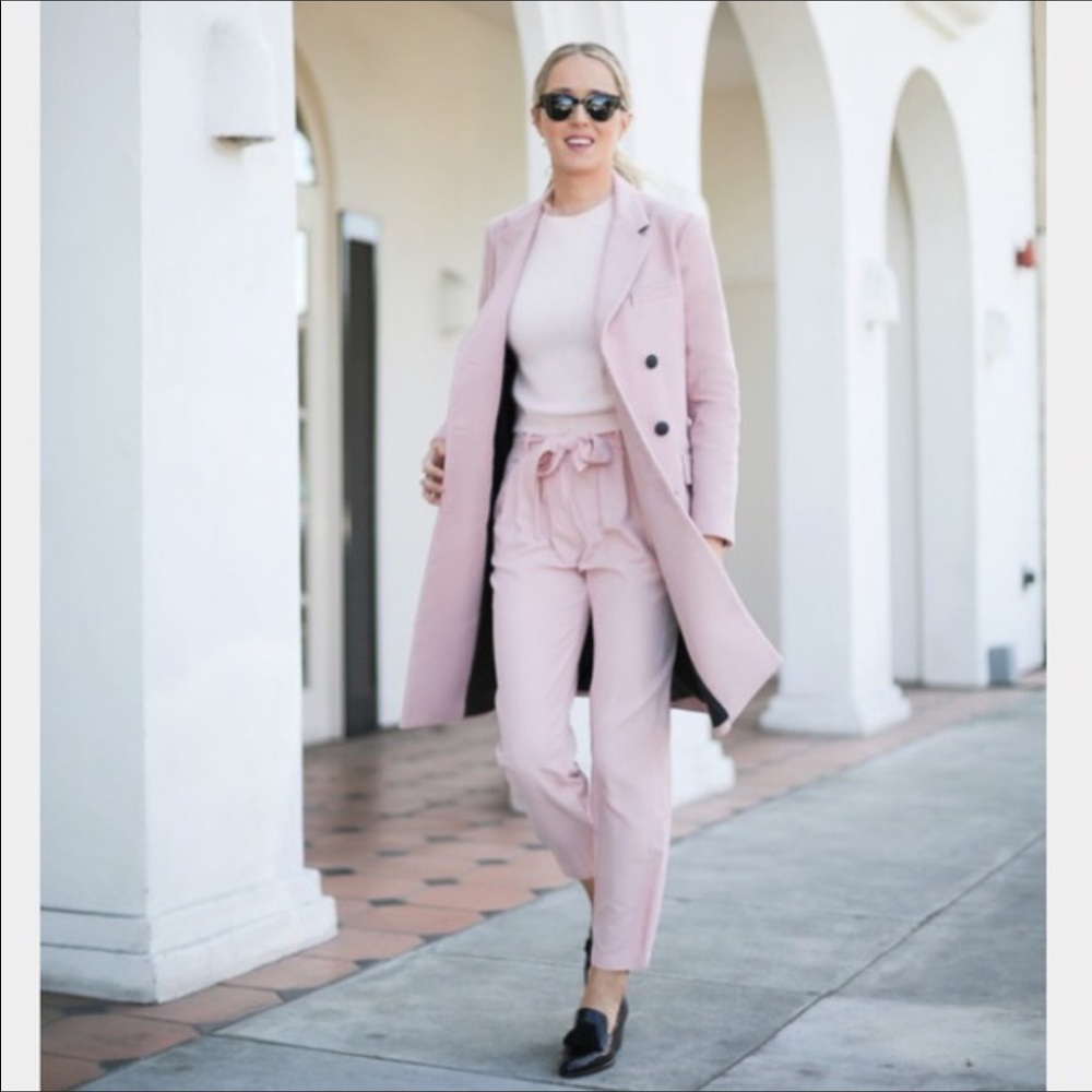 Rag & Bone blush Devoe trench coat size 8