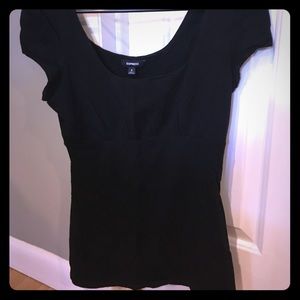 Black short sleeve shirt