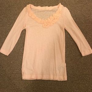 Pink J. Crew Top
