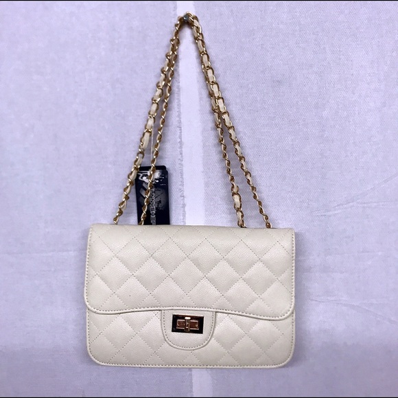 Ivory crossbody chain bag - Picture 2 of 8