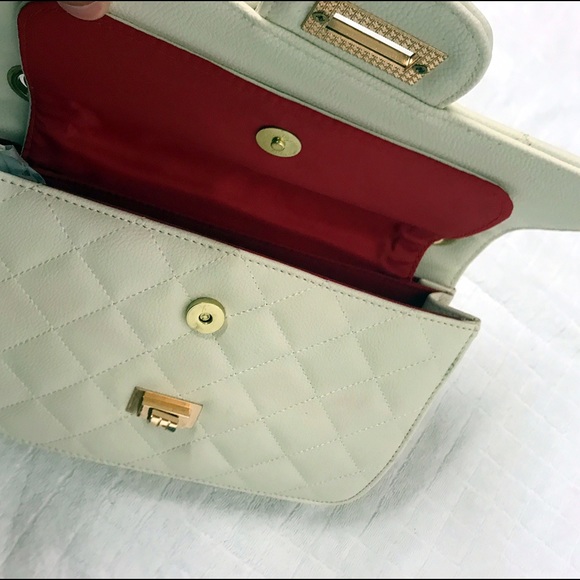 Ivory crossbody chain bag - Picture 7 of 8