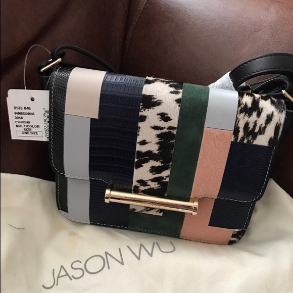 Jason Wu Diane Petite Leather & Calf Shoulder Bag - Picture 6 of 6