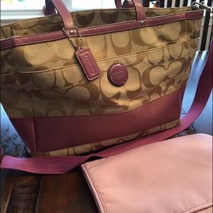 Coach Baby Bag