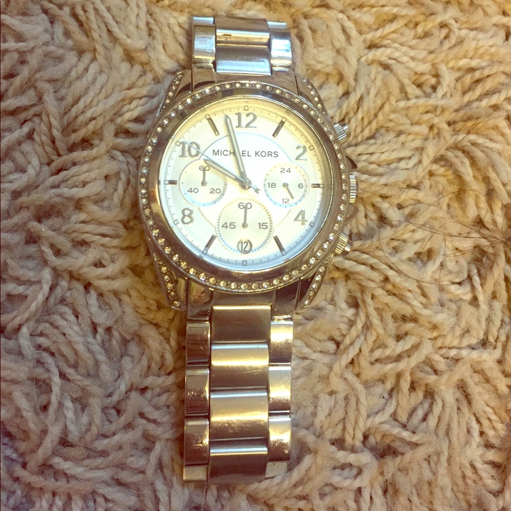 Michael Kors silver watch
