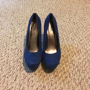 Charlotte Russe blue heels