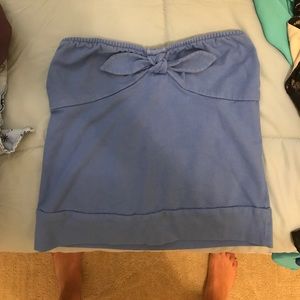 Victoria's Secret strapless crop top