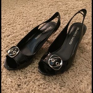 Franco Sarto sling back pumps