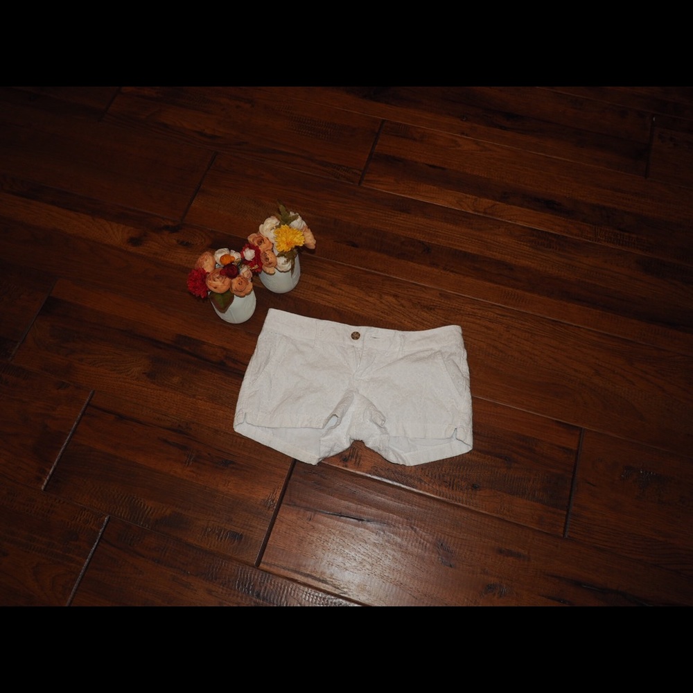 White Shorts