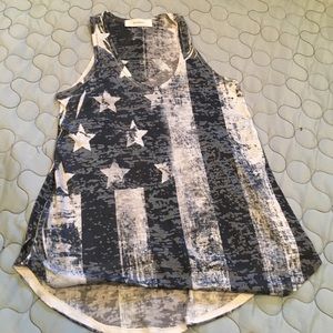 Stars and stripes tank top.