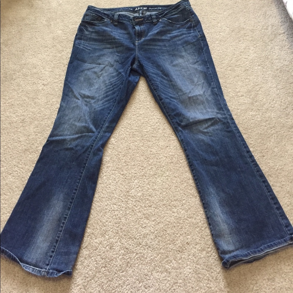 Dark wash jeans