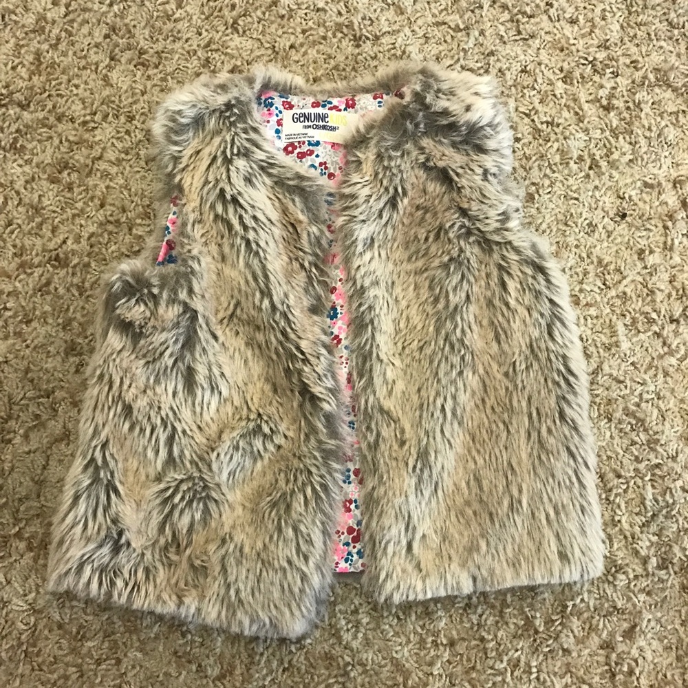 Posh Kosh Faux Fur Vest