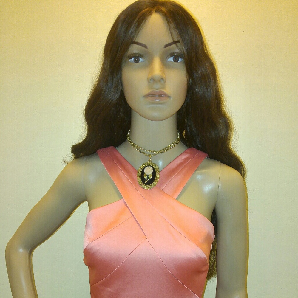 Rose pink dress