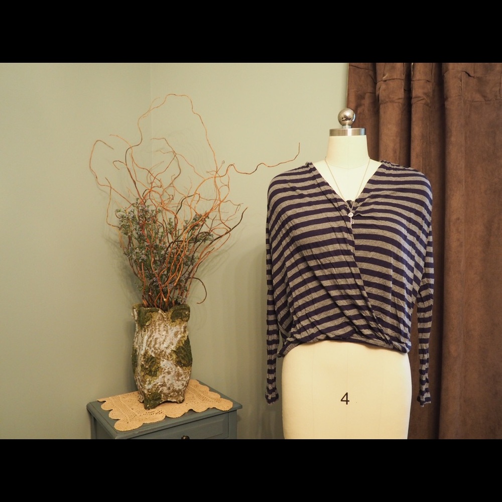 Long Sleeve Striped Shirt