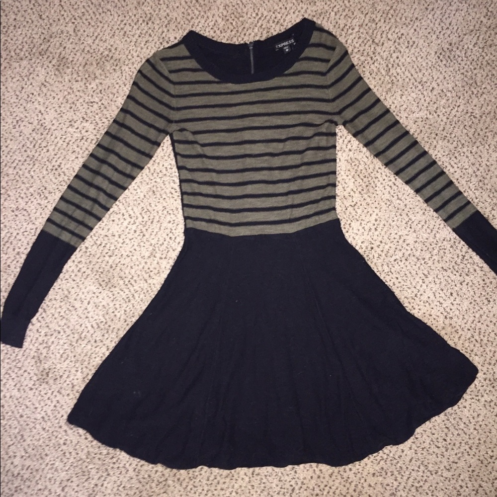 Express sweater dress