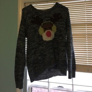Large reindeer sweater