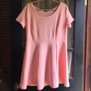 Cute pink skater dress...