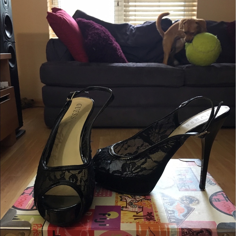Guess Peep Toe Shoes