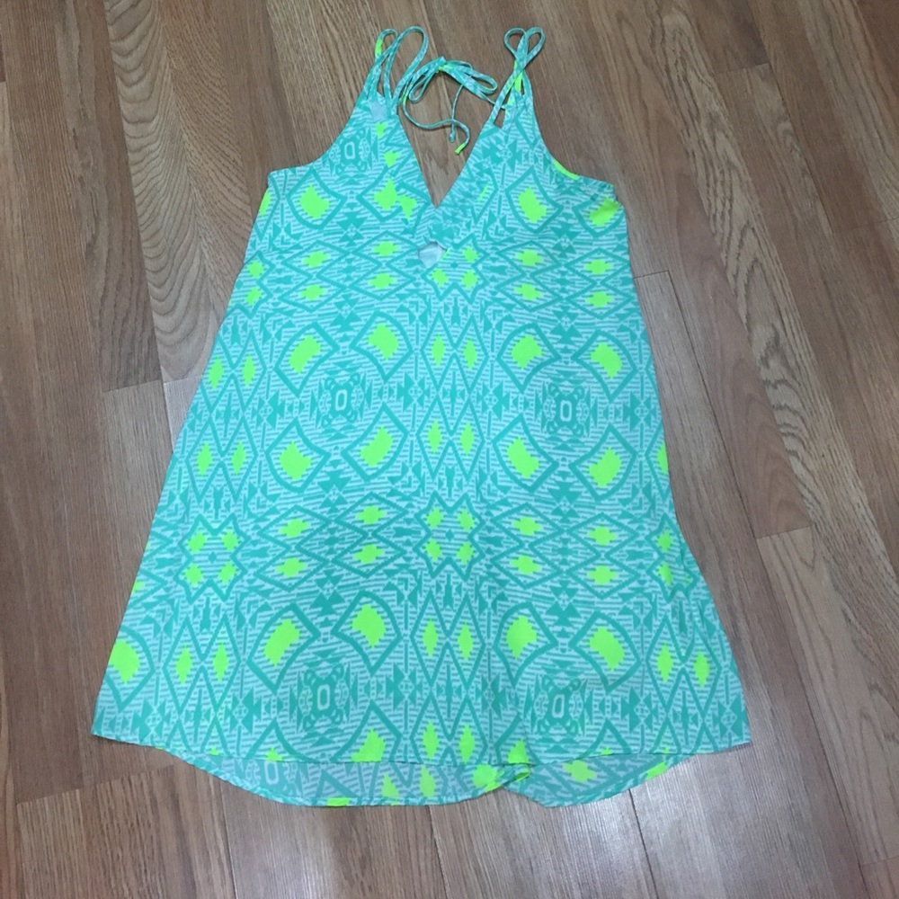 Bright tribal print Lush dress