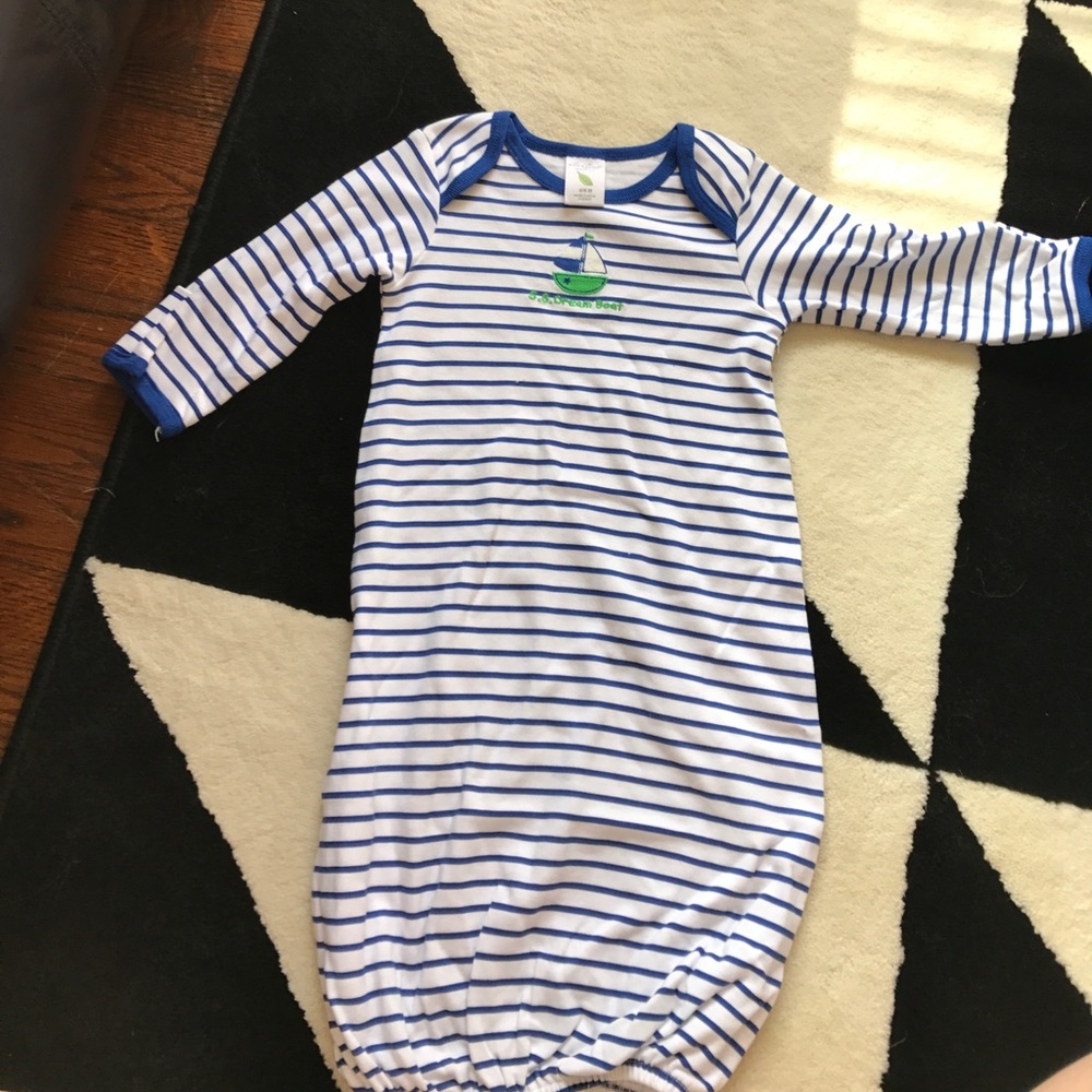 NWOT baby boy or girl gown