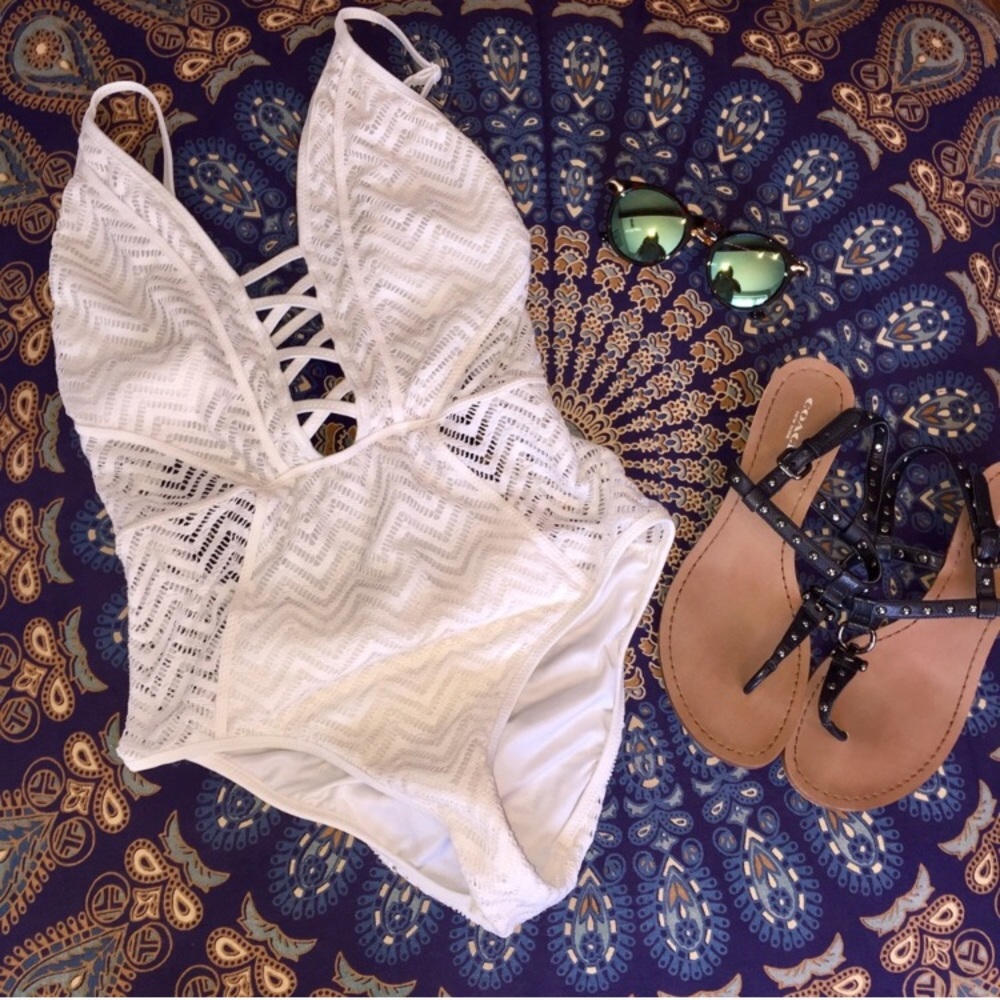 ASOS Lace Up One Piece