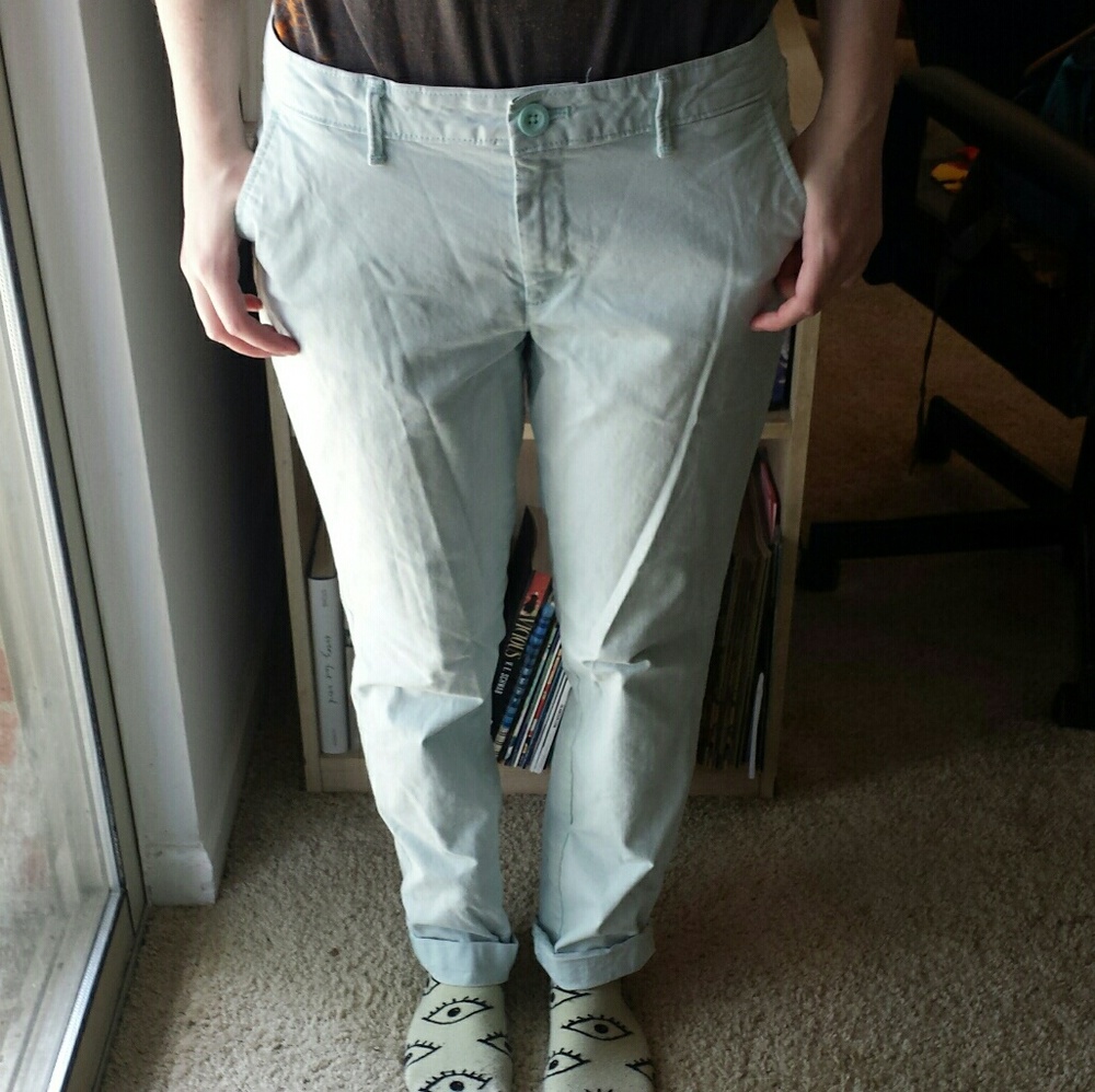 Eddie Bauer Legend Wash Slim Boyfriend Slacks