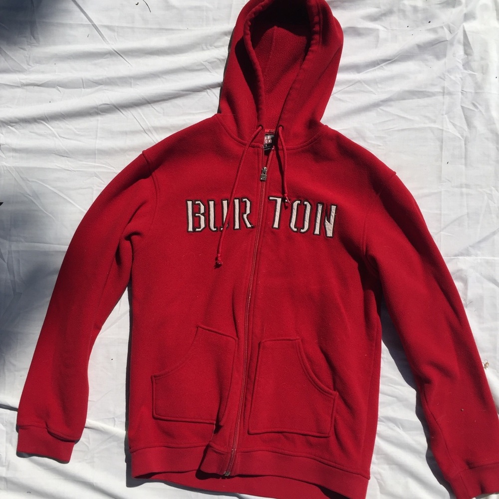 Burton zip hoodie
