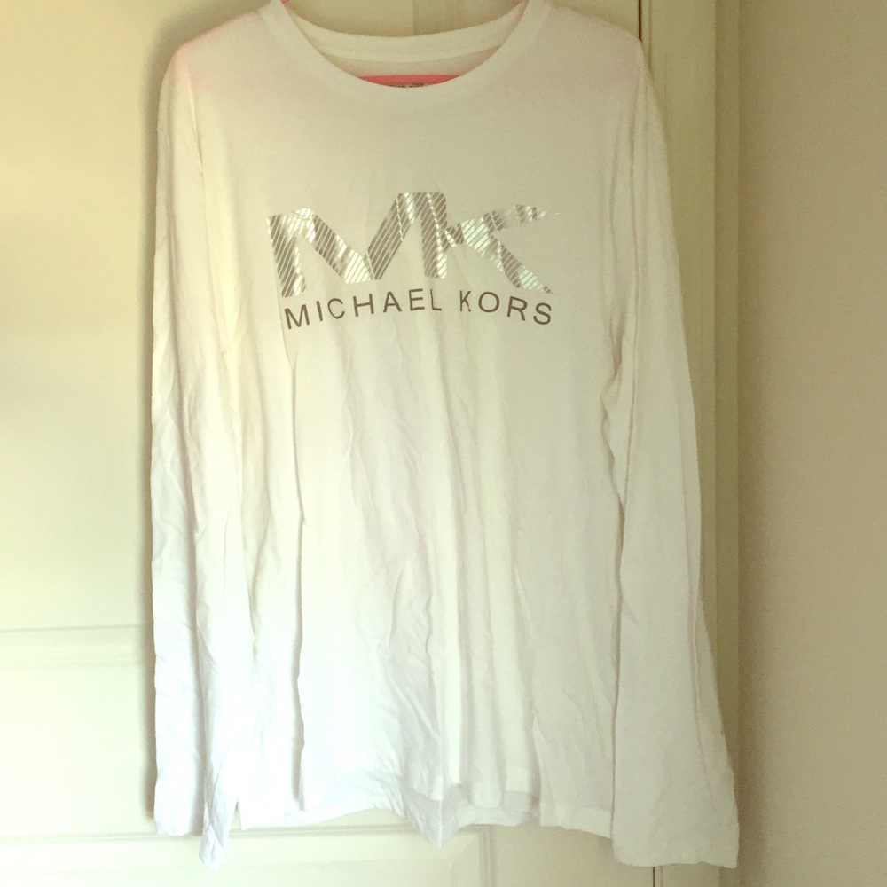 Michael Kors White Long Sleeve