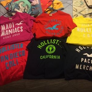 Hollister shirt bundle