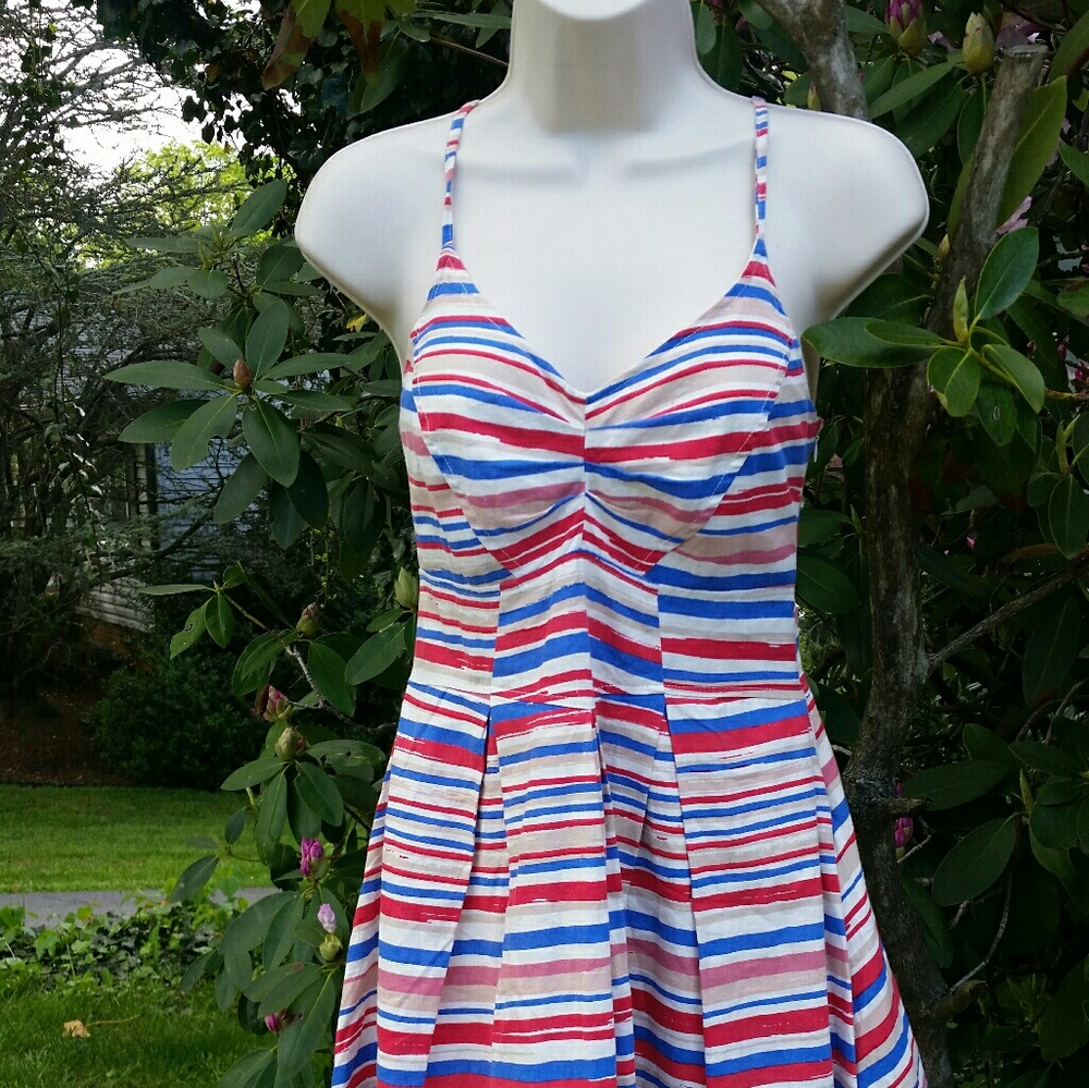 Red White Blue & Blush Irvine Cabos Dress