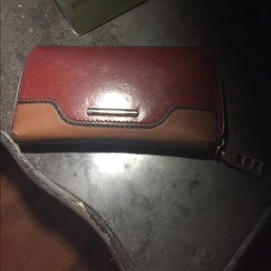 Burberry leather wallet