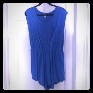 Forever 21 blue romper
