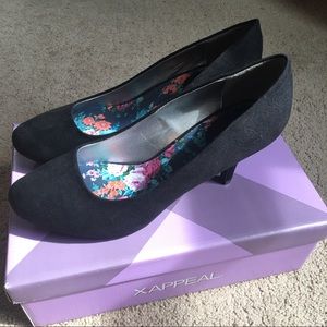 X-Appeal black heels