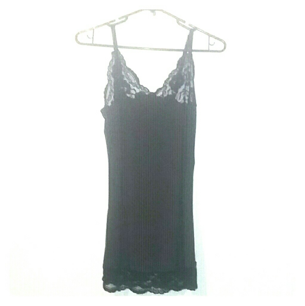 Sexy black lingerie