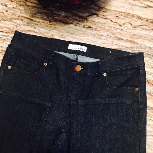 New Loft Denim Ankle Capris - Picture 3 of 4