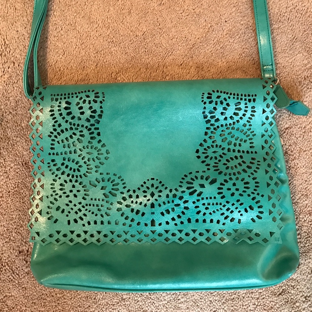 Big Buddha blue cross body bag