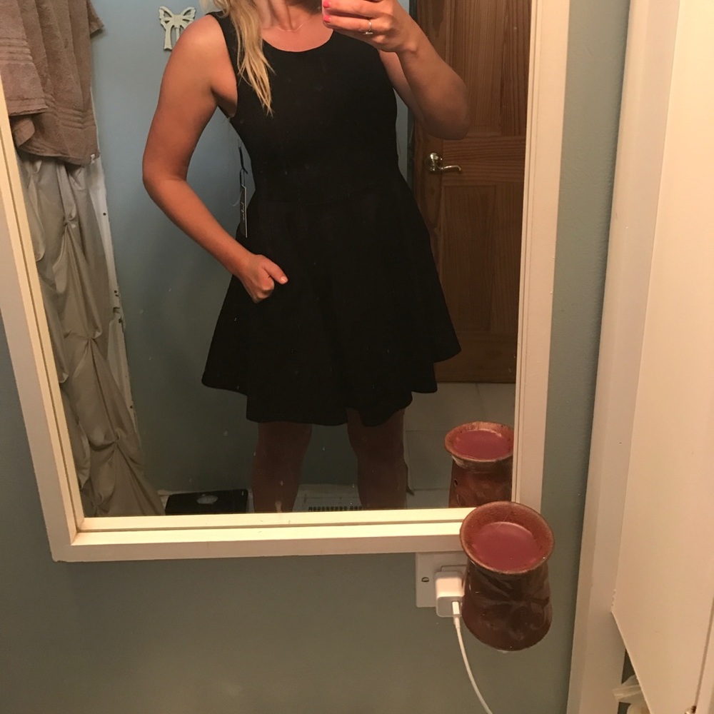 Black🖤 NEW with tags, skater dress with pockets