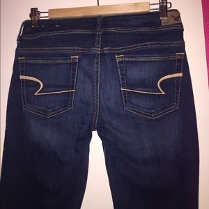 American eagle straight leg jeans size 4