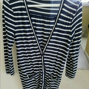 🛍️J crew Navy long cardigan