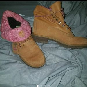 TIMBERLAND FOLD DOWN BOOTS