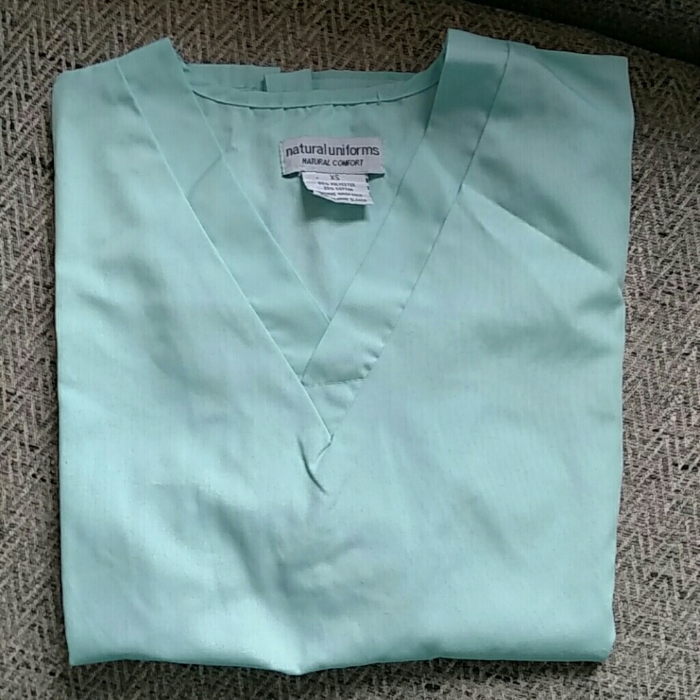 Light blue scrub set