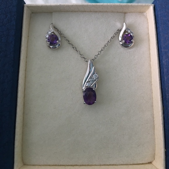 Amethyst Necklace - Picture 1 of 2
