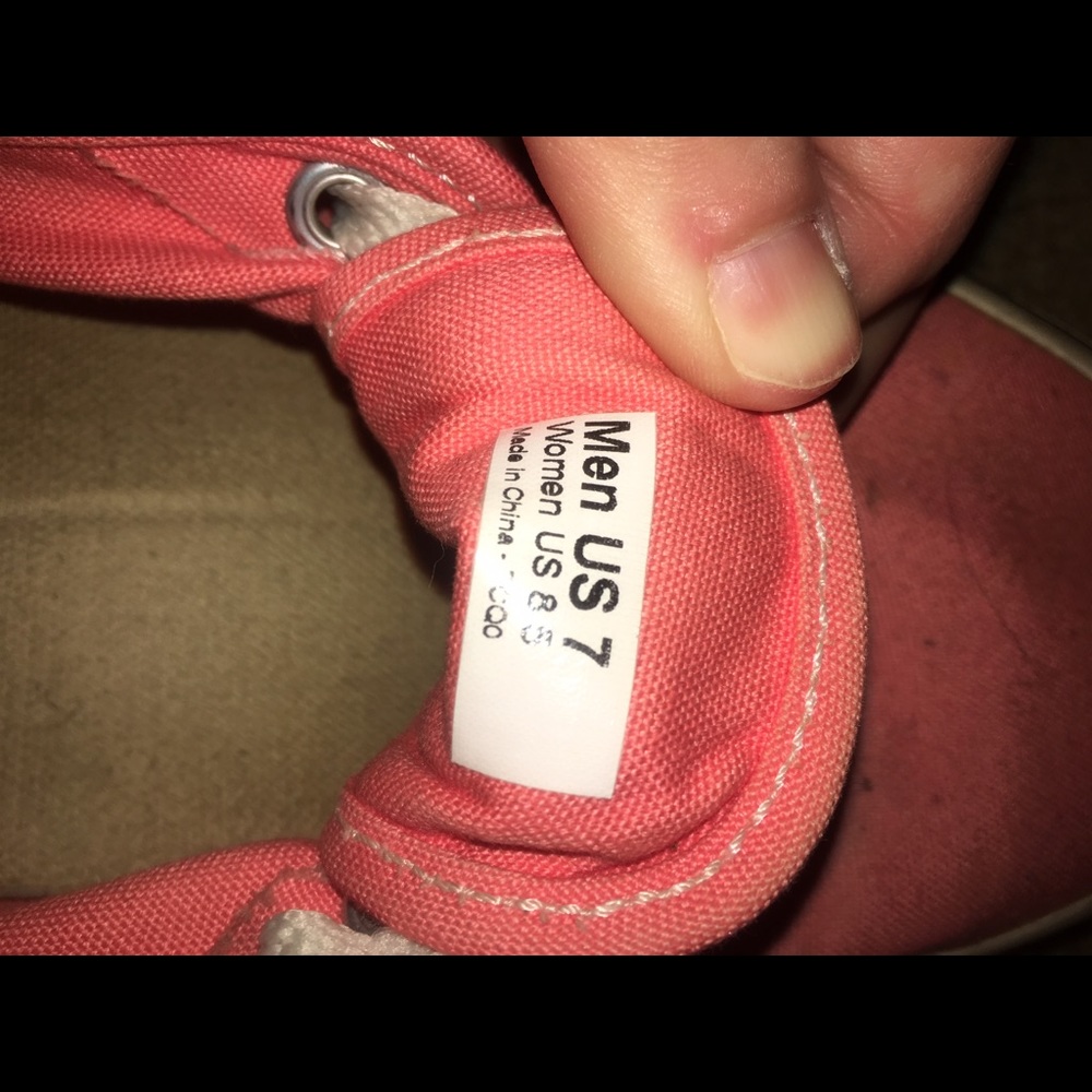 Vans light pink