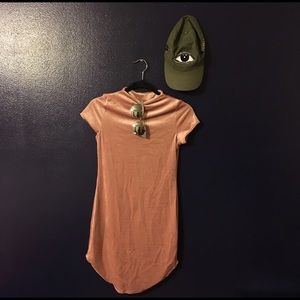 Crush velvet mondarian dress