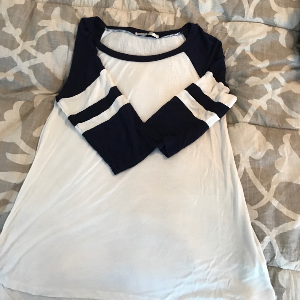 Blu planet baseball tee large