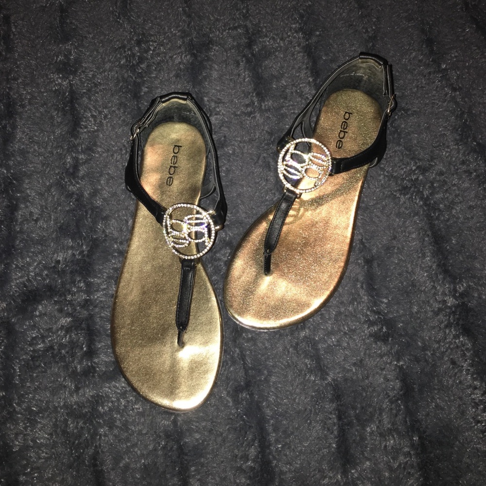 Bebe sandals! Never been worn!!