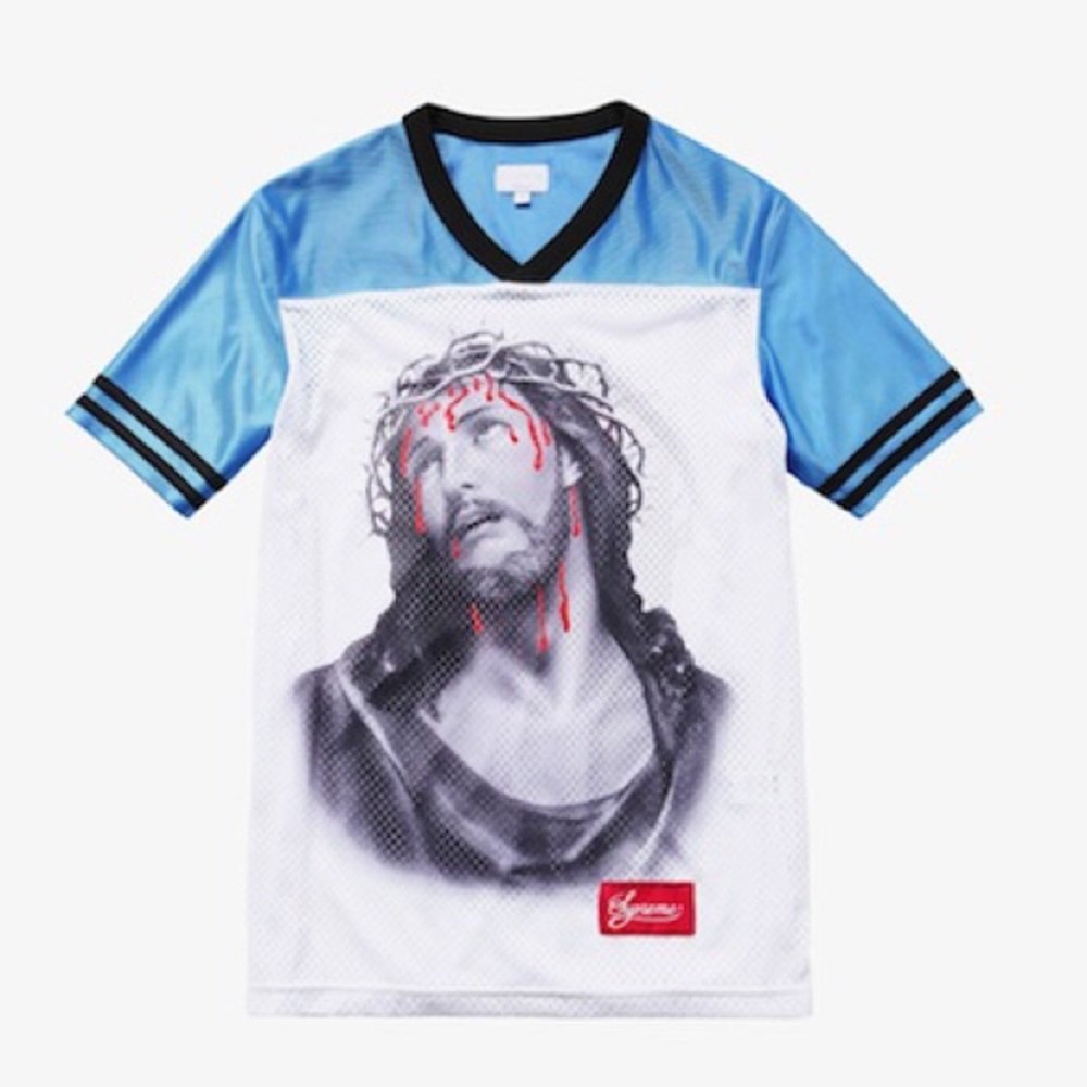 Supreme Jesus Football Jersey Men's XL