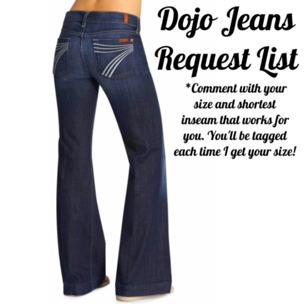 🌵7 for all mankind dojo wish list🌵